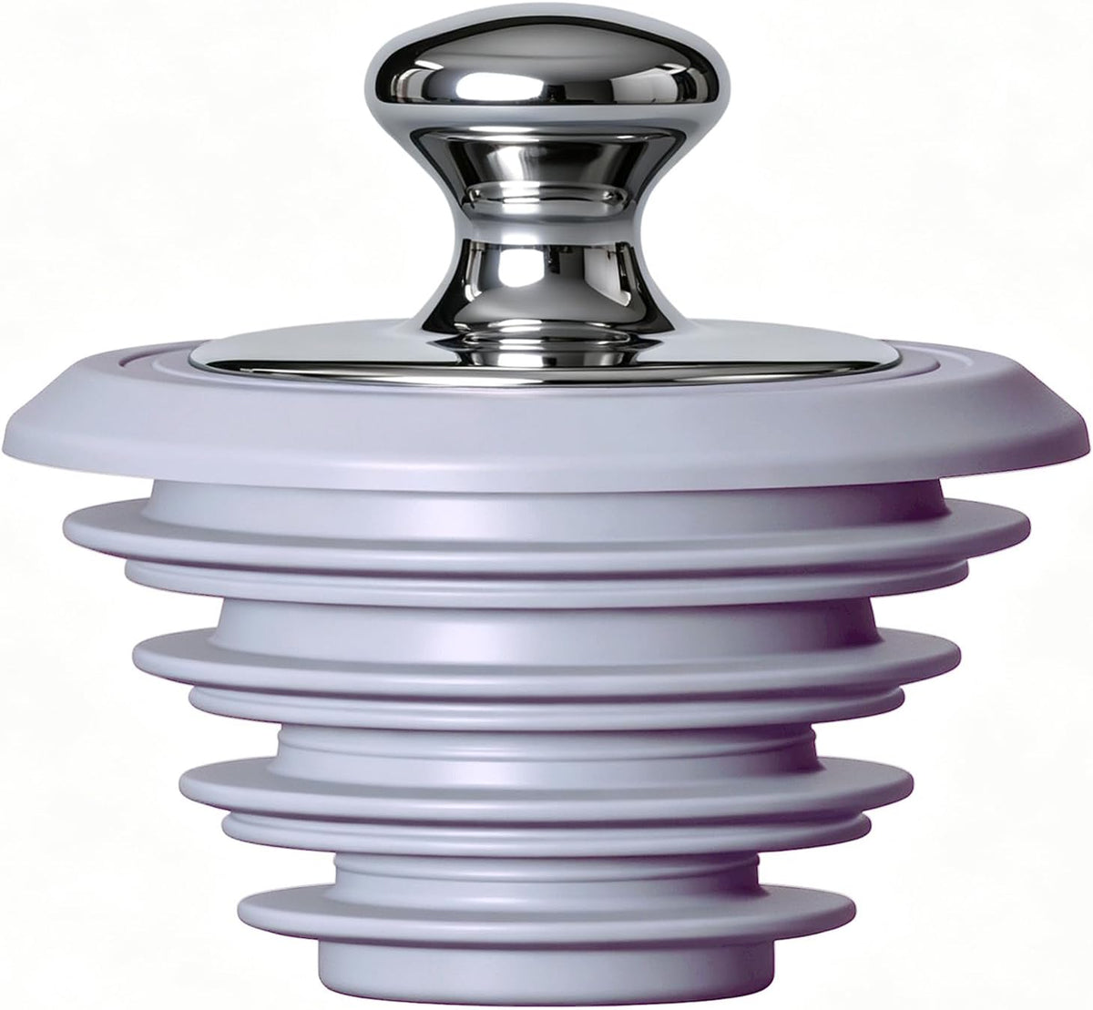 XAJOON Bathtub Drain Stopper,Tub Stopper,Silicone Bathtub Stopper, Washbasin Drain Plug(Gray,Patented Product)