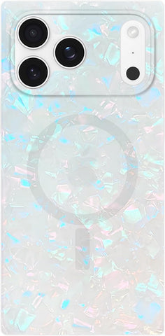 Flaunt Official Square iPhone 17 Pro Max Case - Opal Shell