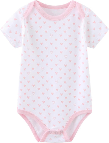 Ruliby Baby Bodysuit and Pant Set 10-pcs Cotton Soft Newborn Clothes Outfit