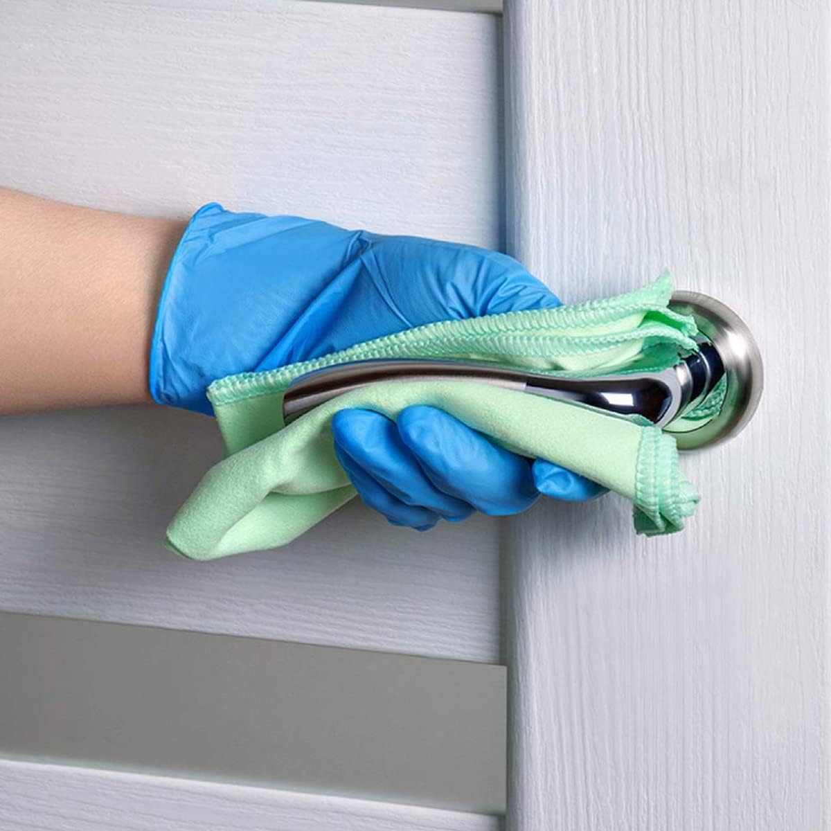 Intco Basic Medical Clear Vinyl Exam Gloves,Disposable Gloves - Latex-Free & Powder-Free for Medical,Cleaning,Food Safe
