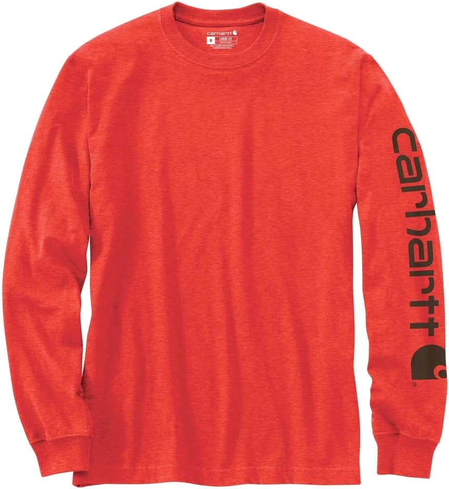 Carhartt Men's Dearborn Loose LS Logo T-Shirt