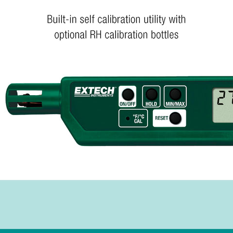 Extech 445580 Humidity and Temperature Pen, Fast Sensor, Dual LCD