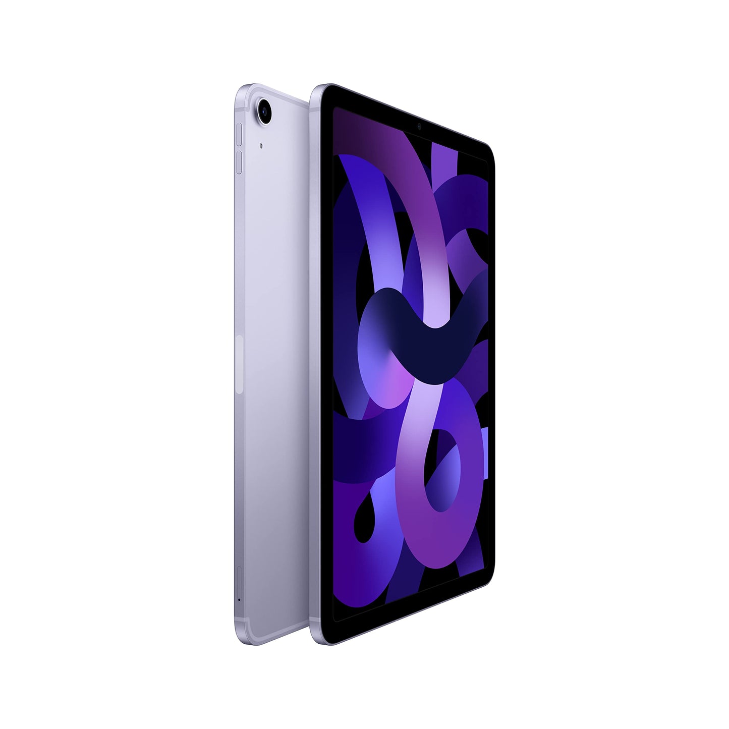 Apple iPad Air (5th Generation): with M1 chip, 10.9-inch Liquid Retina Display, 64GB, Wi-Fi 6 + 5G Cellular, 12MP front/12MP Back Camera, Touch ID, All-Day Battery Life – Purple