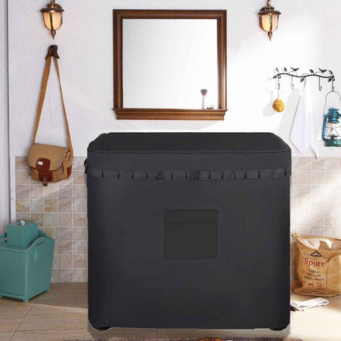 Twin Tub Washing Machine Cover for 40lbs Portable Mini Compact Washer Machine,Waterproof, Sun-Proof, Extend their Service Life, Zipper Design for Easy Use (34.5"W×20"D×40"H)