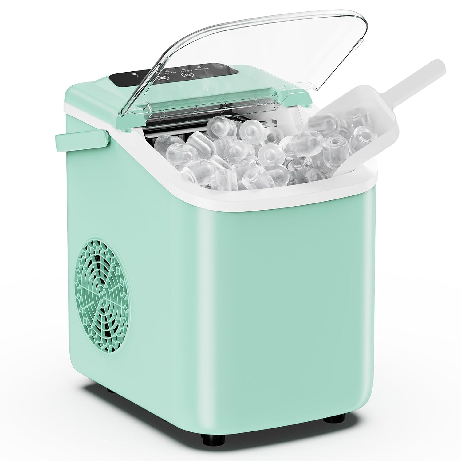 OLIXIS Countertop Ice Maker with Self-Cleaning, Portable Ice Maker Machine