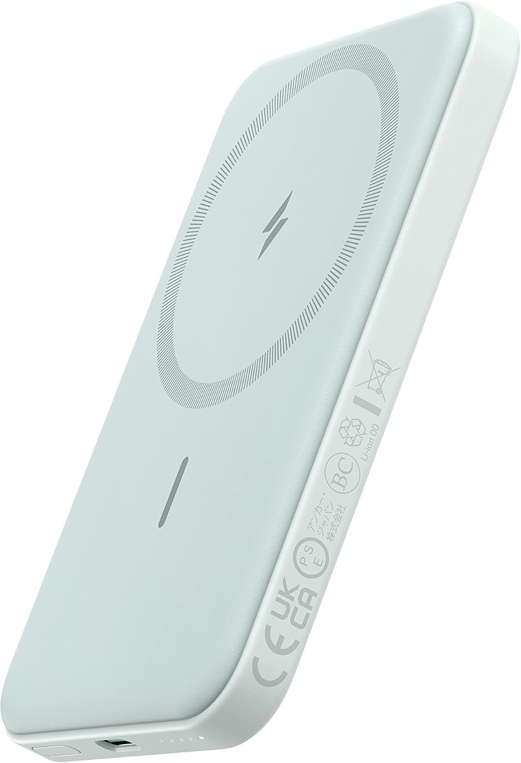 Anker 621 MagGo Power Bank, 5,000mAh Magnetic Portable Charger