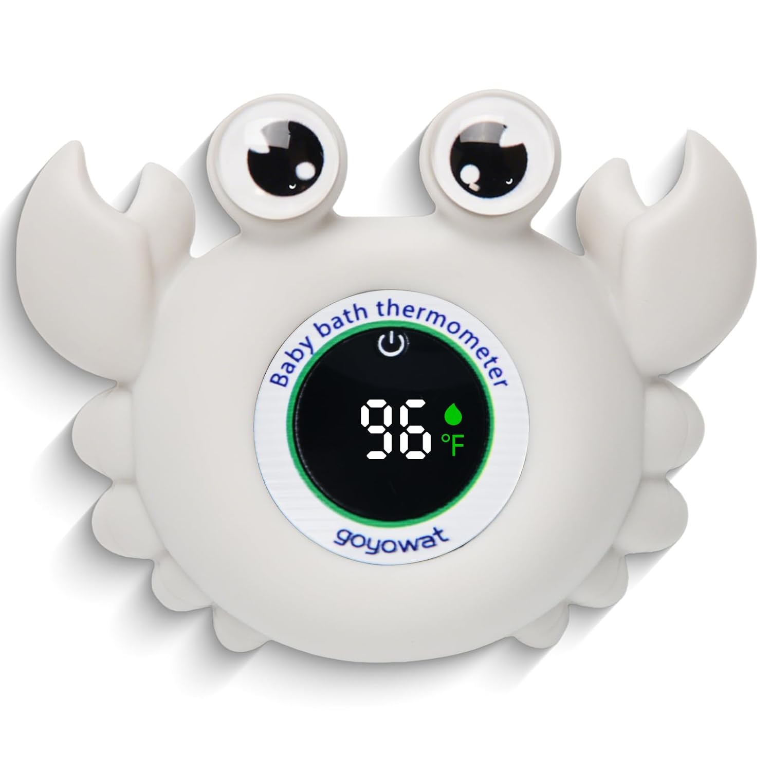 Baby Bath Thermometer Water Temp Safety for Bathtub,Room Essential Crab Toy