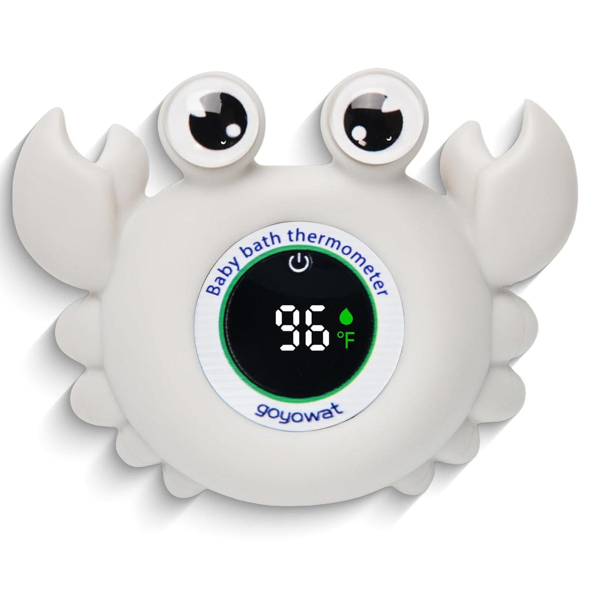 Baby Bath Thermometer Water Temp Safety for Bathtub,Room Essential Crab Toy