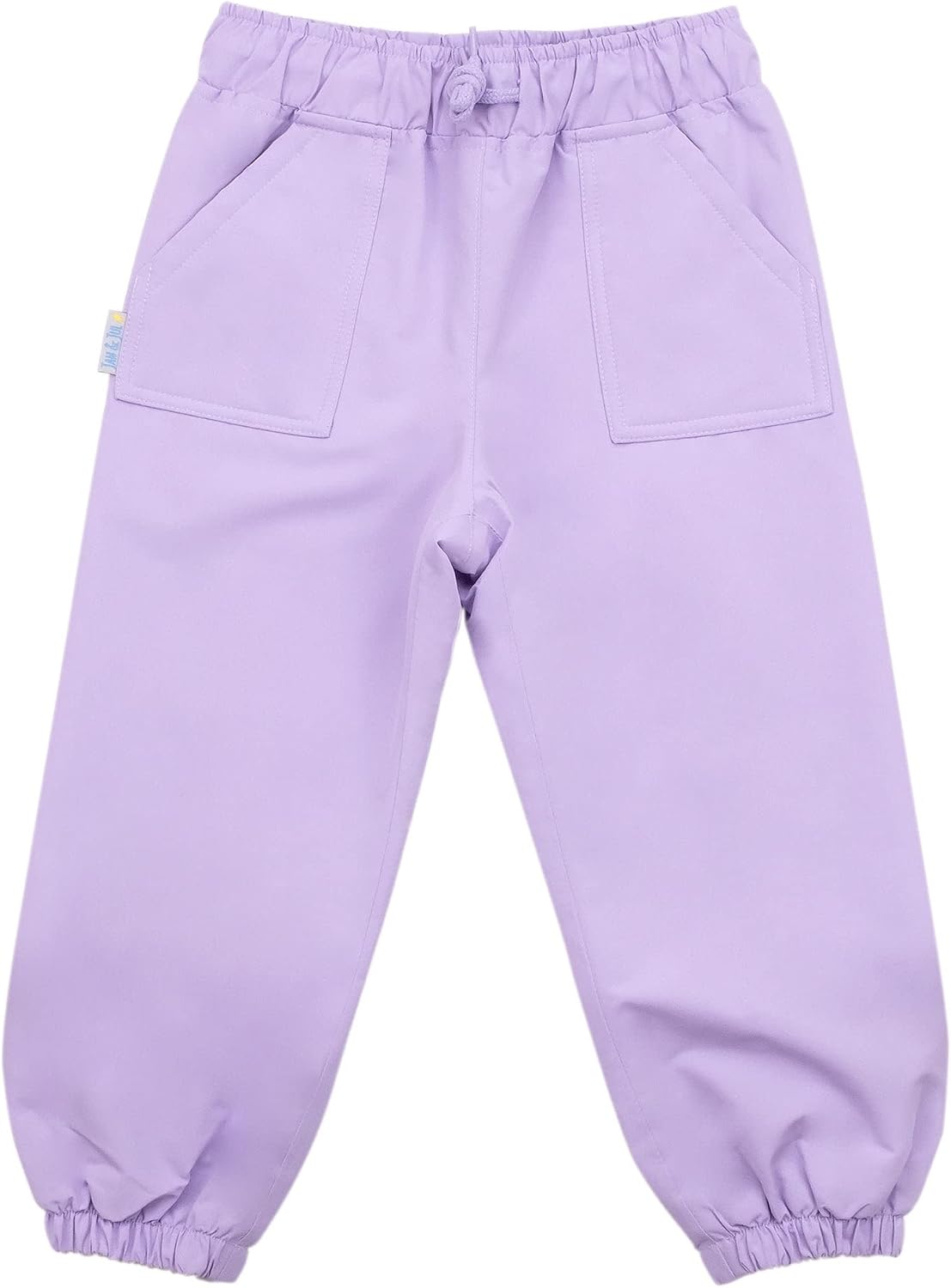 JAN & JUL Girls' Puddle-Dry Rain Pants for Toddlers
