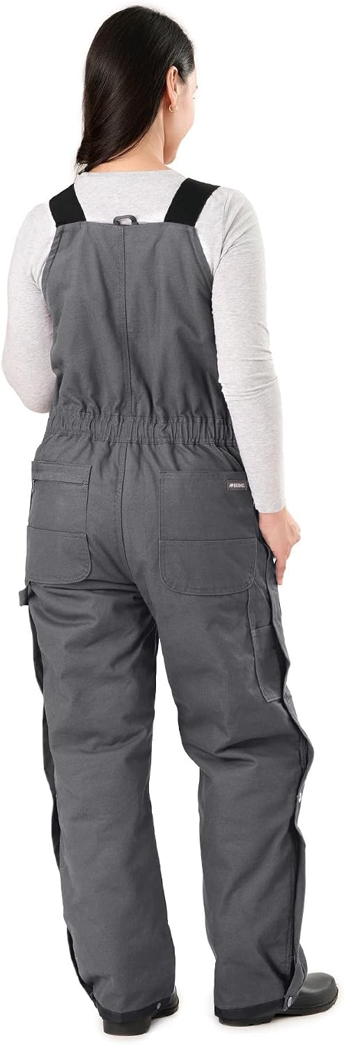 Berne Women's Softstone Duck Insulated Bib Overall