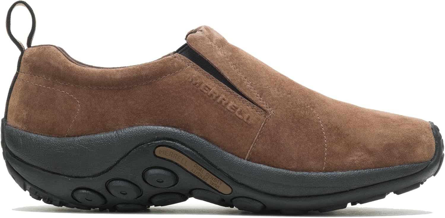 Merrell Mens Jungle Moc Leather Waterproof Ice+Moccasin