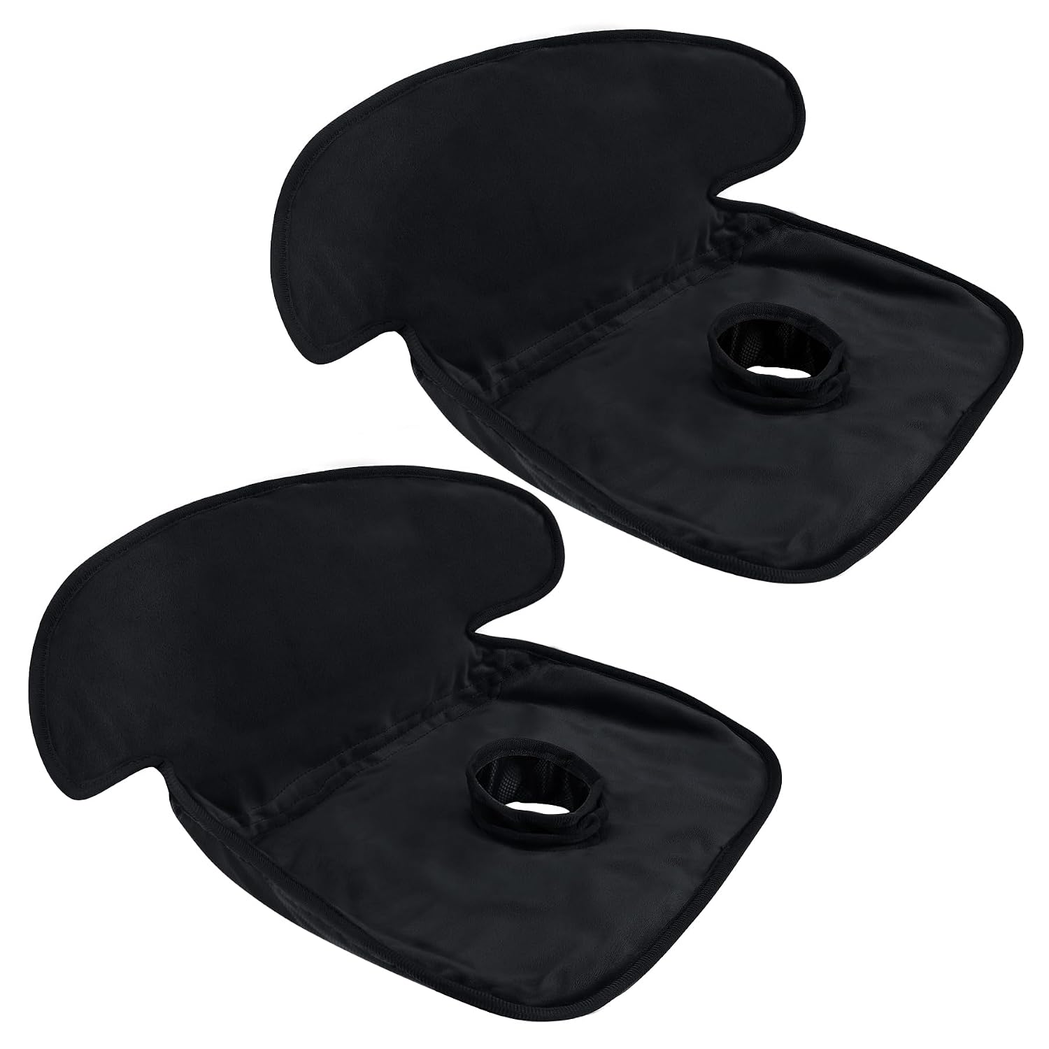 INFANZIA Car Seat Protector Liner for Potty Training Toddler, Black, 2 Pack