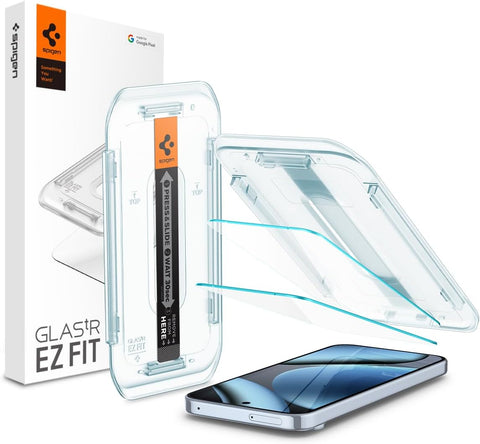 Spigen GlasTR EZ FIT Screen Protector for Pixel 10/10 Pro, Pixel 9/9 Pro