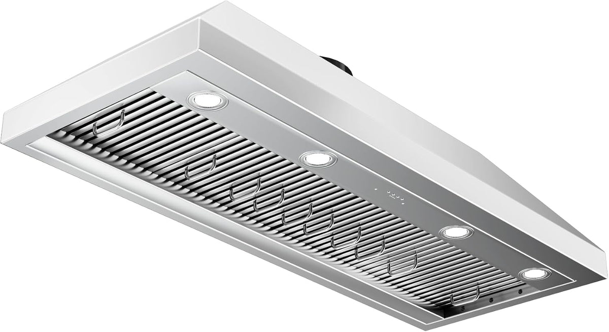 CT Copper Tailor 48 Inch Built-in Range Hood Vent Insert, 1150 CFM, Ducted