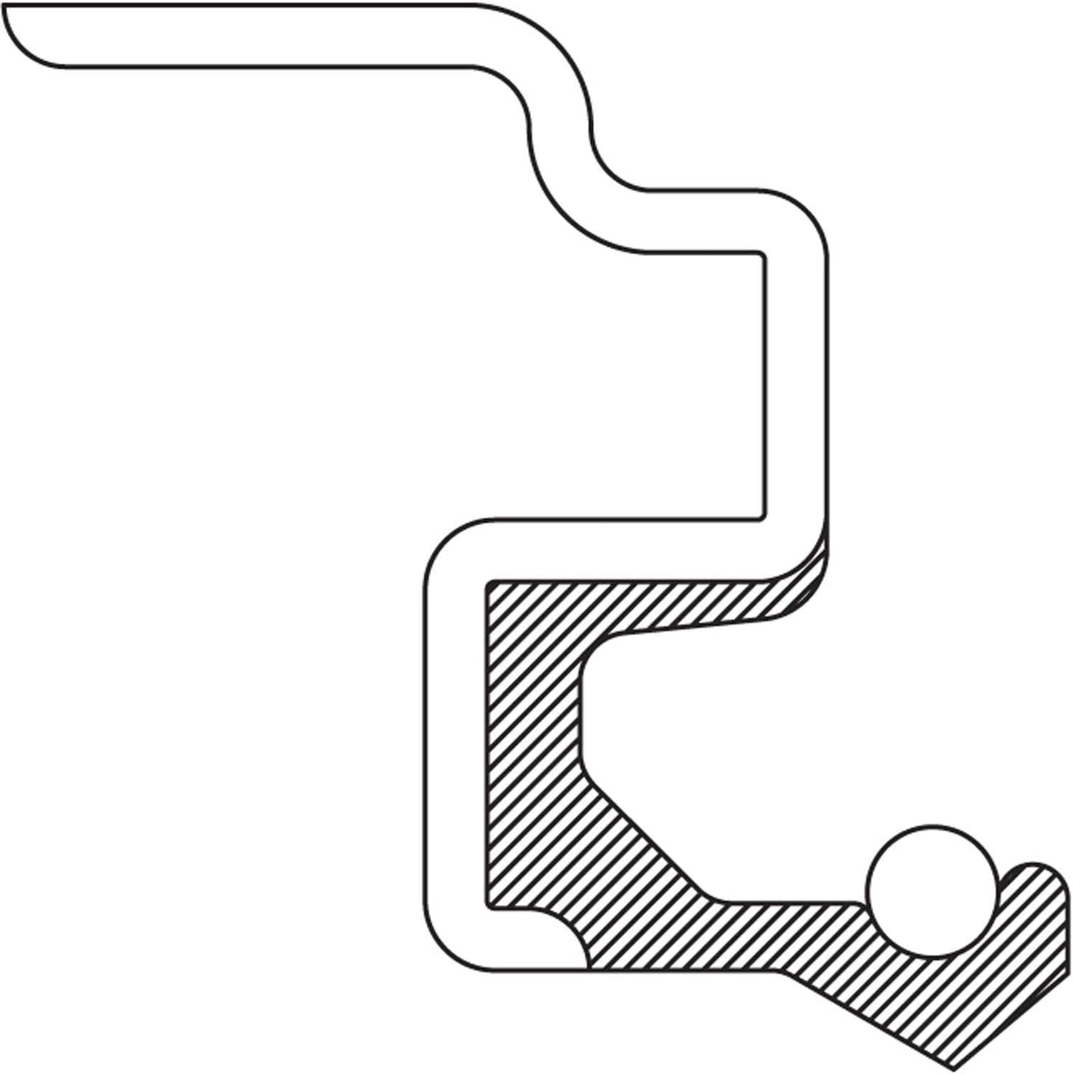 National 710570 Wheel Seal for Toyota Tundra