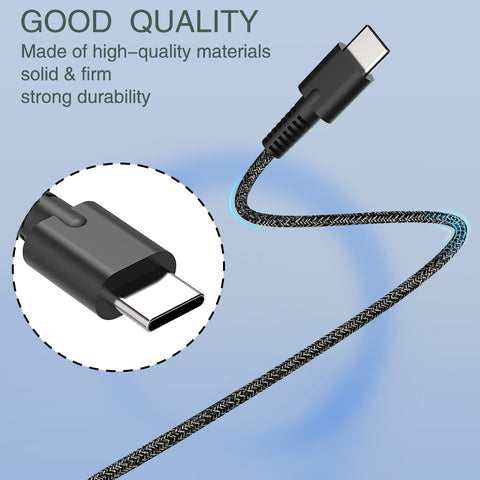 WZXHU New Slim HP 65W USB C Laptop Charger Replacement for HP Spectre x360, Envy, Chromebook, Elitebook x360, Pavilion, Elite x2 Travel Type C Power Cord Ac Adapter