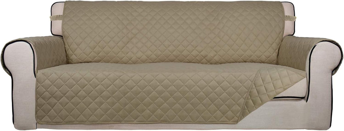 PureFit Reversible Quilted Couch Covers for Dogs Oversized Sofa Cover 78”