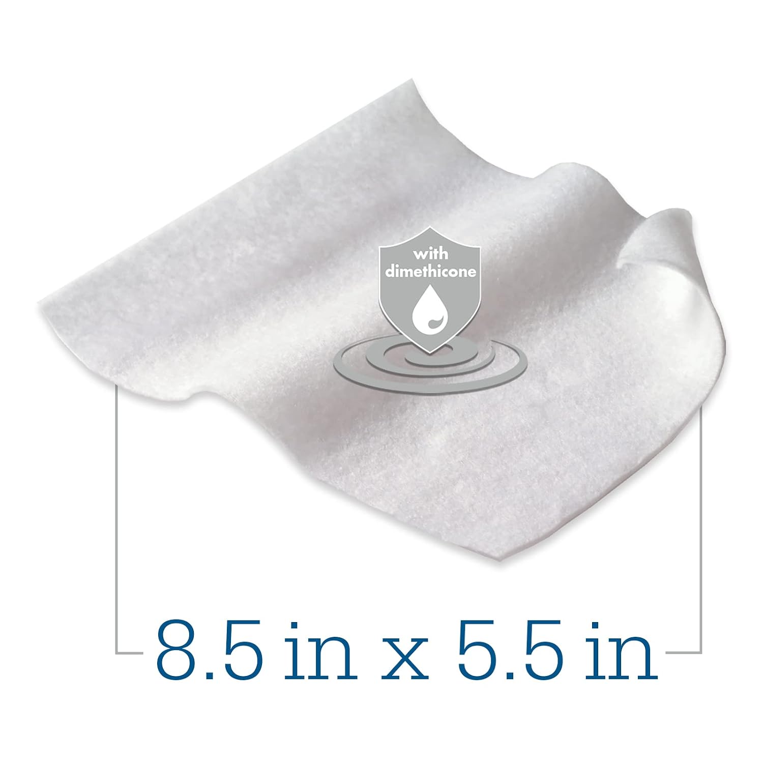 Stryker - Sage Comfort Shield Barrier Cream Cloths with Dimethicone - 50 Packages, 150 Cloths – One-step Wipes Clean, Treat and Protect Skin from Incontinence Irritation, Hypoallergenic
