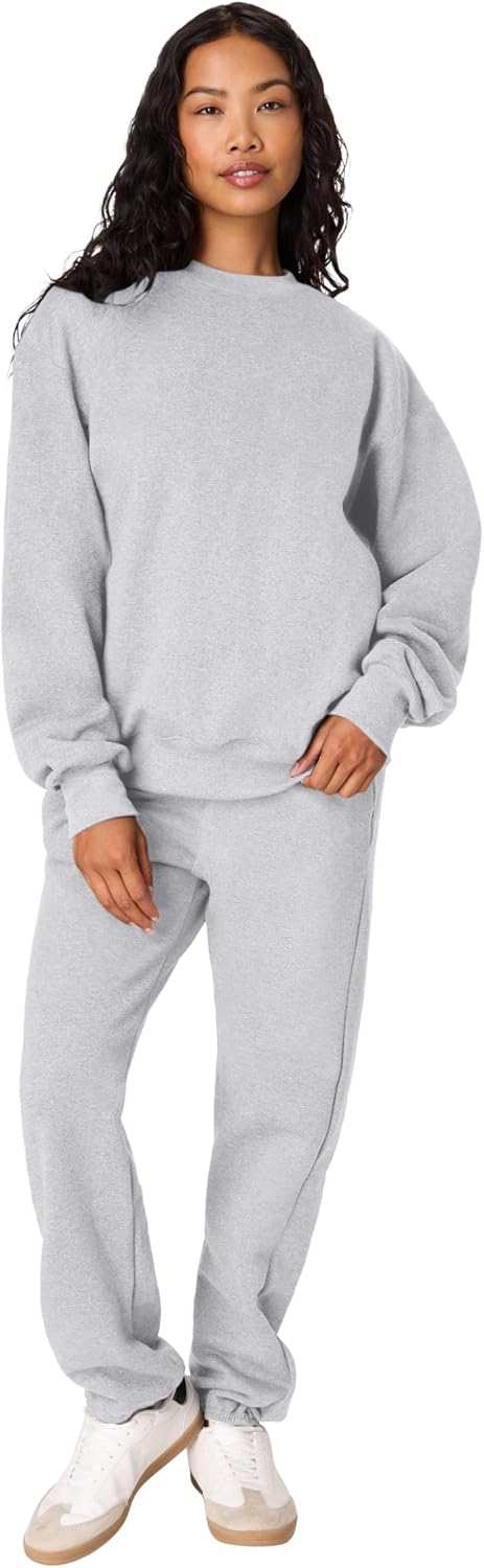 Hanes Men's Ultimate Sweatshirt, Heavyweight Fleece Sweatshirt, Crewneck Pullover for Men