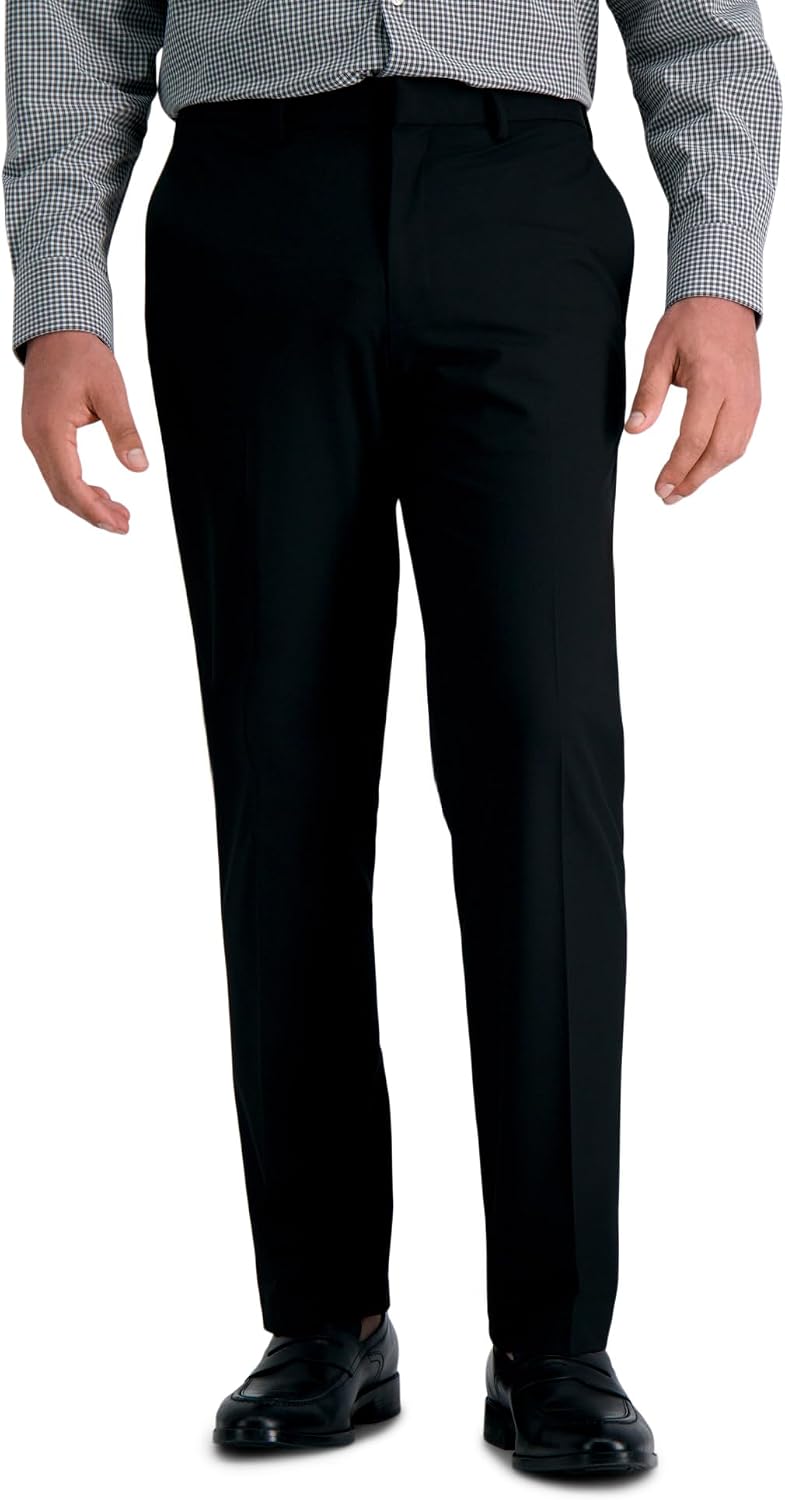 Haggar Men's JMH Straight Fit Dress Pant