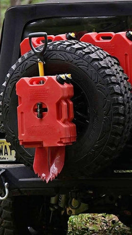RotopaX - 2 Gallon Gasoline Pack, GEN 2 - Leakproof Fuel Container, Red