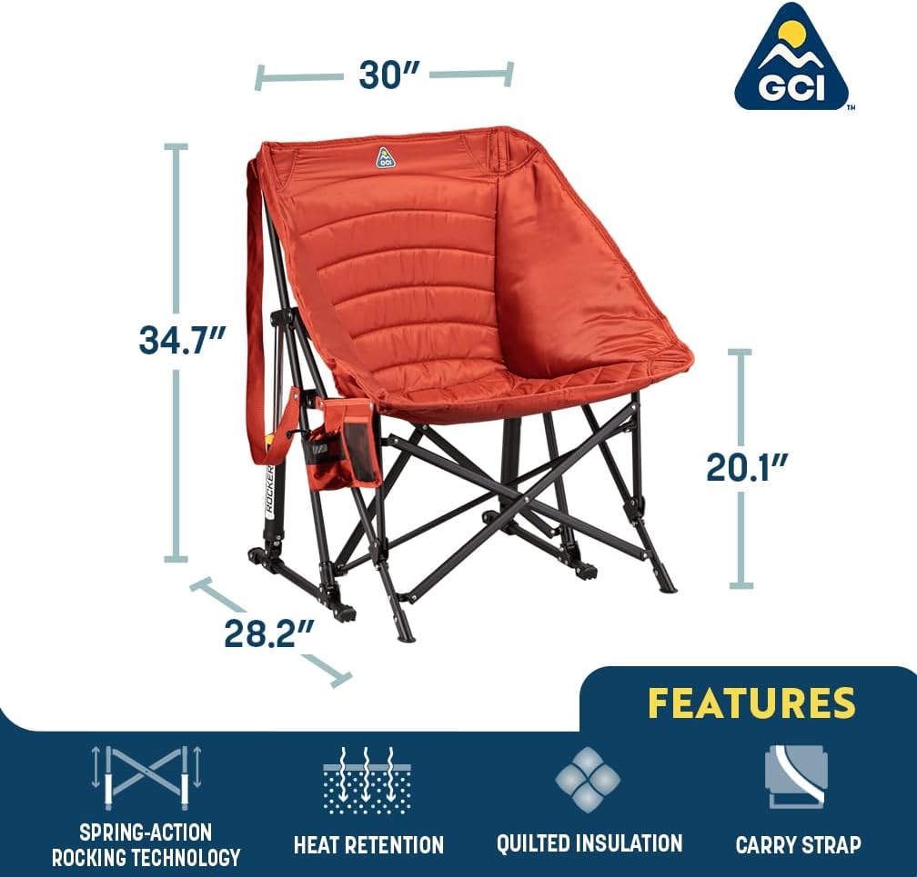 GCI Outdoor Puff Rocker - Amethyst