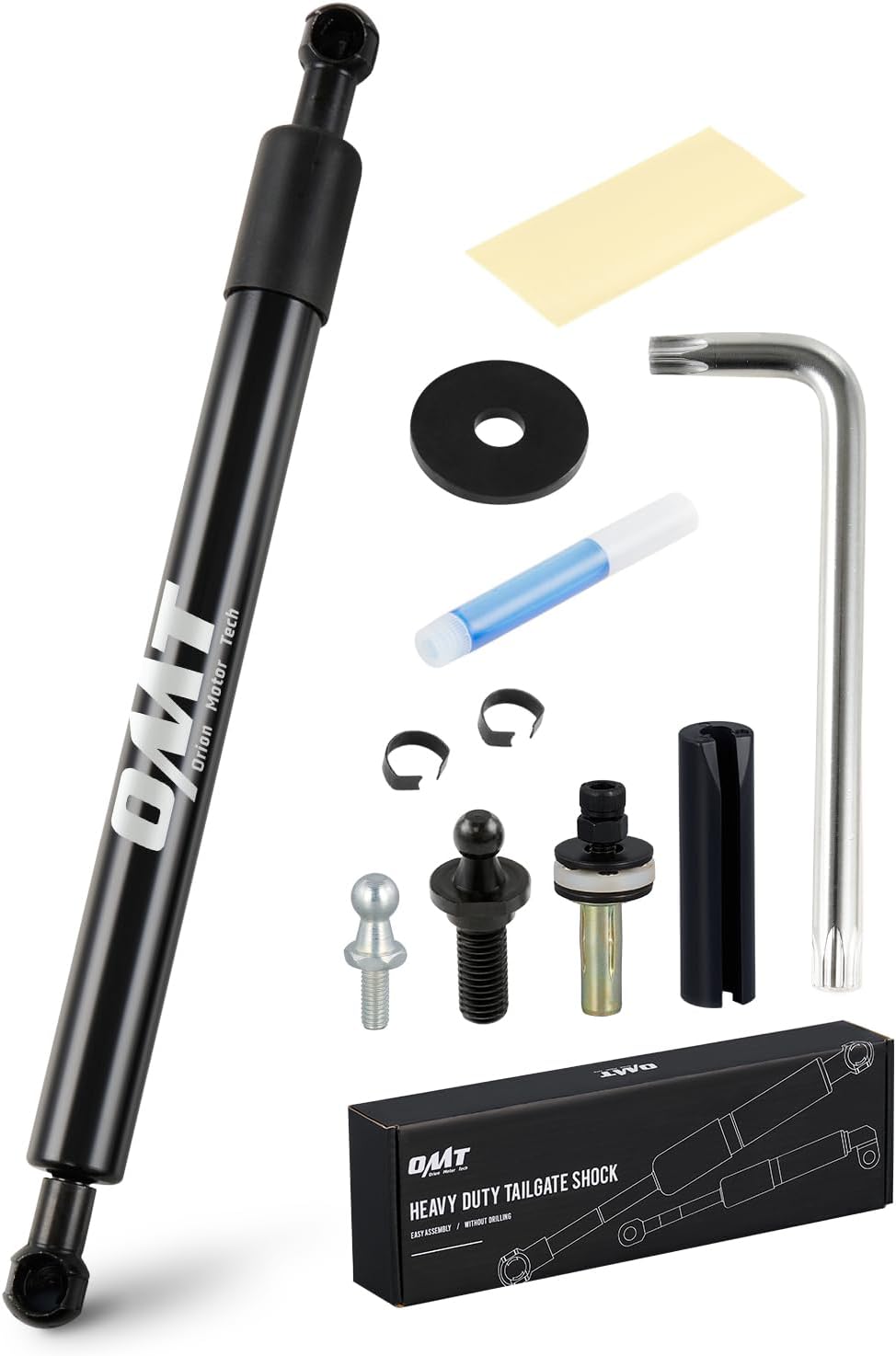 OMT Tailgate Assist Kit Compatible with 02-08 RAM 1500, 03-09 RAM 2500 3500