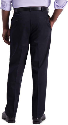 Haggar Men’s Classic Fit Iron Free Premium Khaki Casual Pant