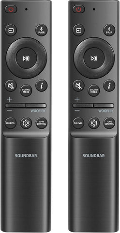 (2 Pack) Replacement for Samsung Soundbar Sound bar Remote Control