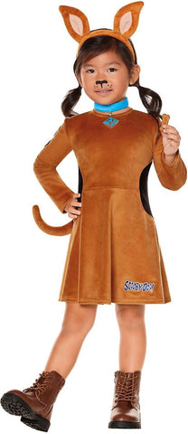 Spirit Halloween Toddler Scooby-Doo Dress Costume | Officially Licensed | Brown Dog Outfit for Boys and Girls