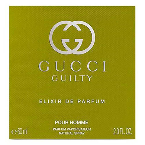 Gucci Guilty by Gucci for Men 2.0 oz Elixir de Parfum Spray