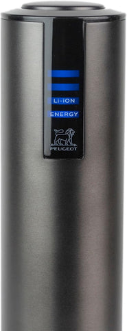 Peugeot Elis Touch Rechargeable Electric Corkscrew, 10 in, Carbon