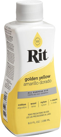 Nakoma Rit Liquid Dye,Golden Yellow, 14.22 x 6.35 x 5.08 cm, 236 ml