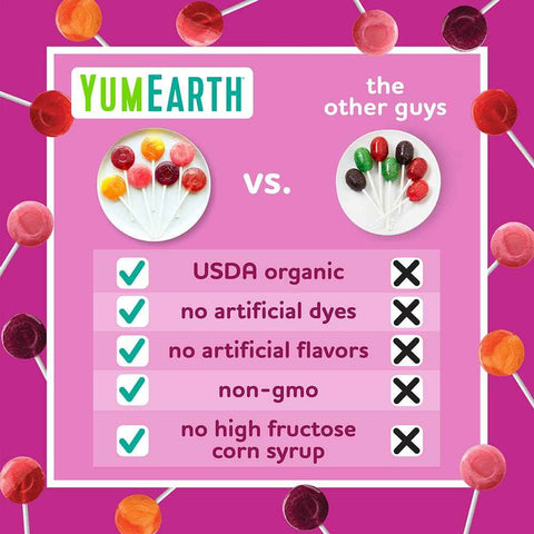 YumEarth Organic Vitamin C Pops Variety Pack, 250 Fruit Flavored Favorites Lollipops, Allergy Friendly, Gluten Free, Non-GMO, Vegan, No Artificial Dyes