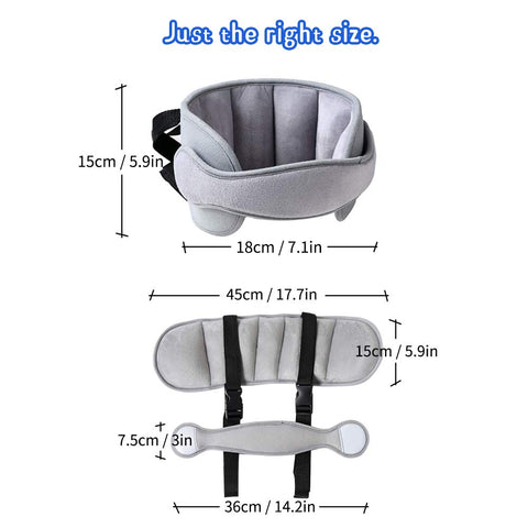Adjustable Child Head Support for Car Seats, Car Seat Head Support for Kids