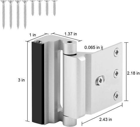 Door Locks for Front Door Reinforcement Lock Home Security Door Lock Latch