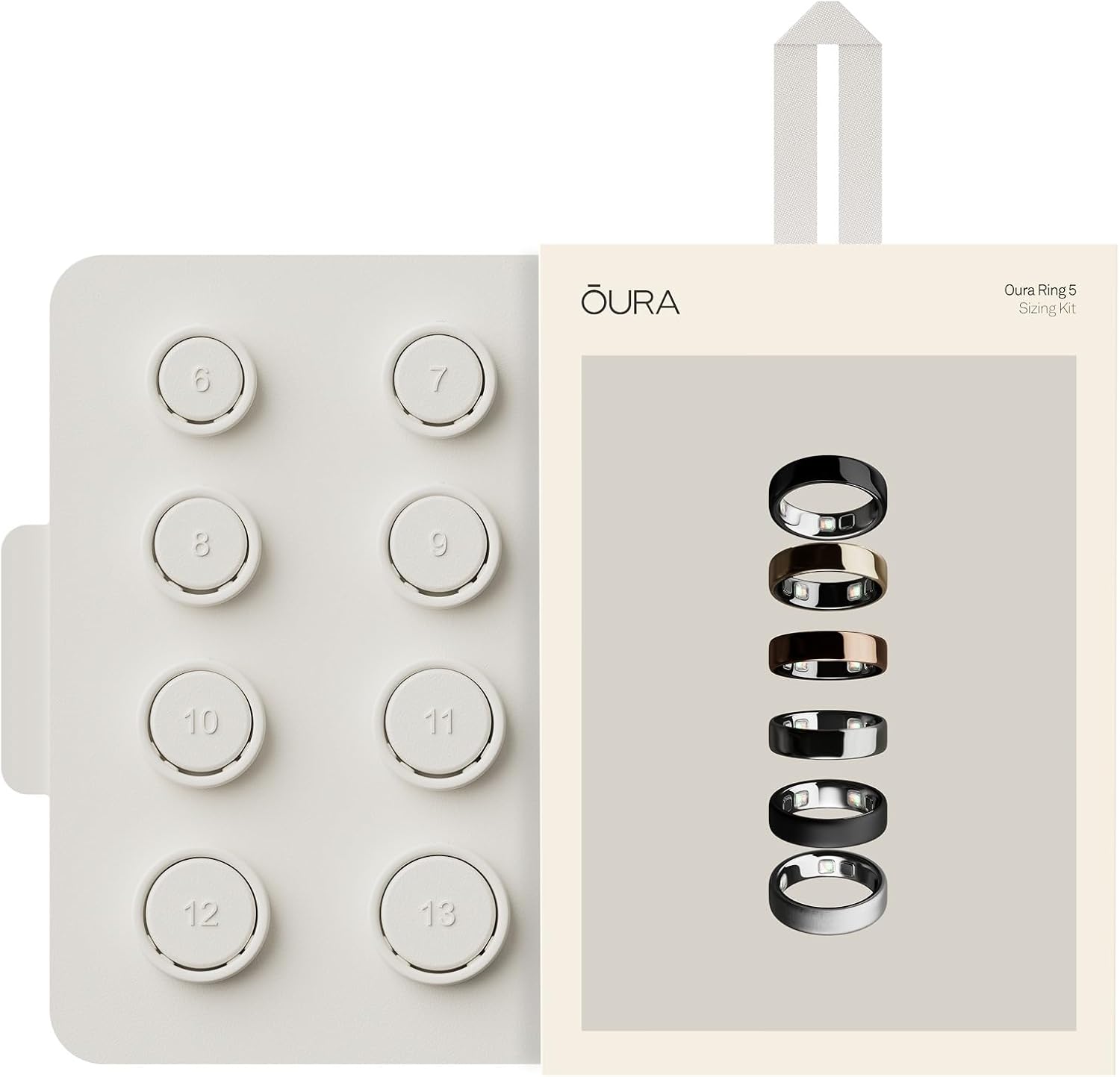 OURA Ring 5 Sizing Kit - Size Before You Buy Ring 5