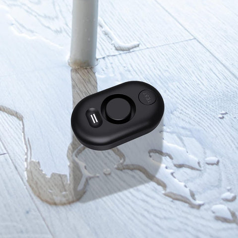 Water Leak Detector Sensor Alarm: Home Water Flooding Monitor Smart Sink Overflow Monitoring Adjustable Wet Moisture Alert Pipe Leakage Drip Detection Warning for Basement Floor (5 Sensor)