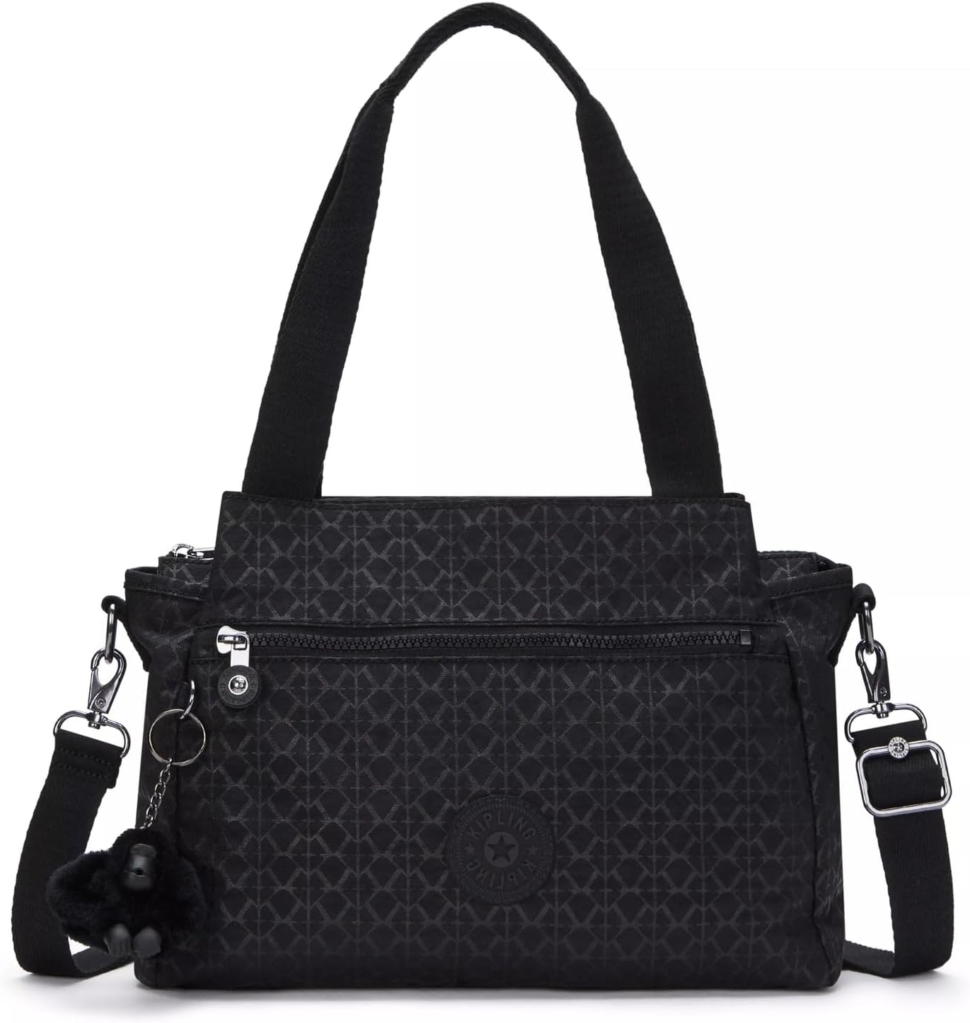 Kipling Women's Elysia Crossbody Bag, Lightweight, Multi-Compartment Magnetic Snap Pockets, Shoulder Bag