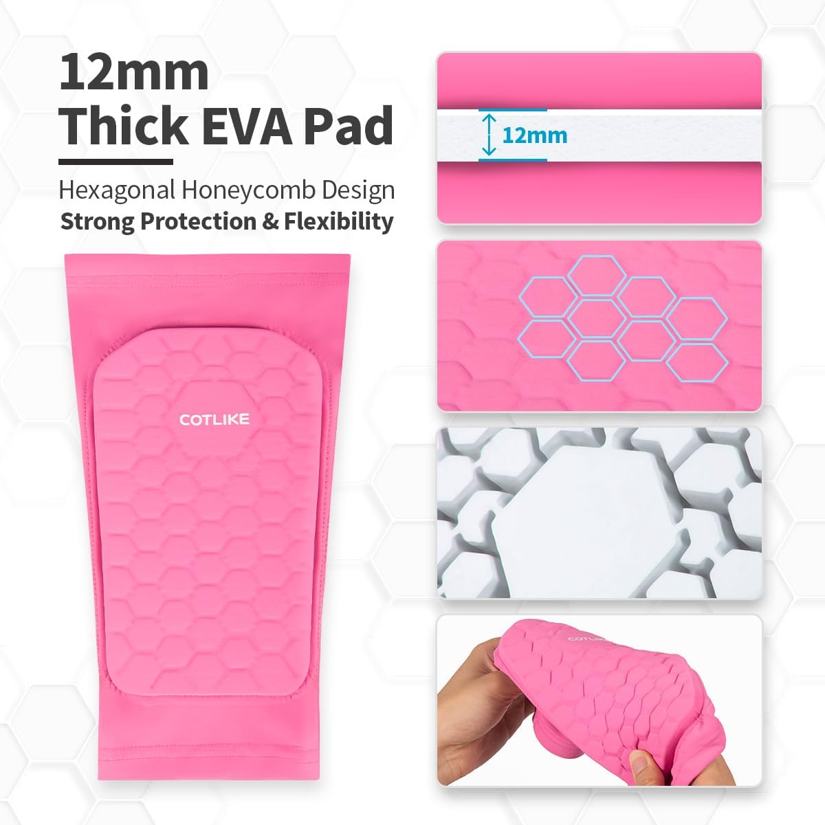 Soccer Shin Guards for Kids Youth Adults, Ski Shin Guards Sleeves for 2-18 Years Old Boys Girls Men, Calf Compression Sleeve with Honeycomb Pads, Espinilleras de Futbol para Hombres