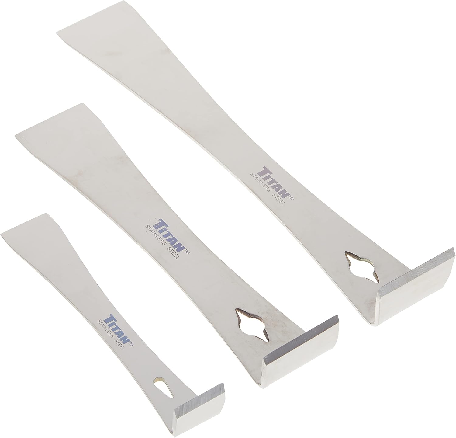Titan 17007 3-Piece Stainless Steel Pry Bar Scraper Set