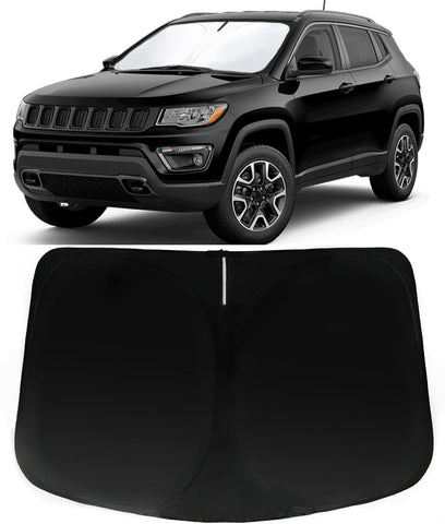 Windshield Sun Shade for Jeep Compass 2017-2025