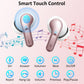 Wireless Earbud, Bluetooth Headphones 5.3 NEW 40H Ear Buds Bass Stereo Earphones Noise Cancelling Earbud with 4 ENC Mic, in-Ear Bluetooth Earbud USB-C LED Display IP7 Waterproof Sport for Android iOS