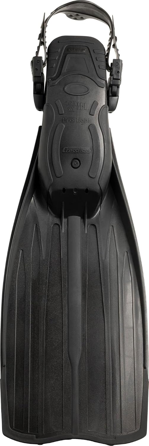 Cressi Scuba Diving Fins, Pro Light, Open Heel, Lightweight, Well-Balanced