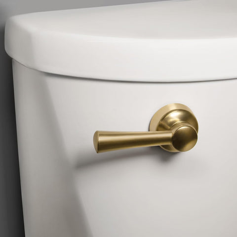 Korky Strongarm Metal Toilet Handle & Lever in Brushed Gold - 6094