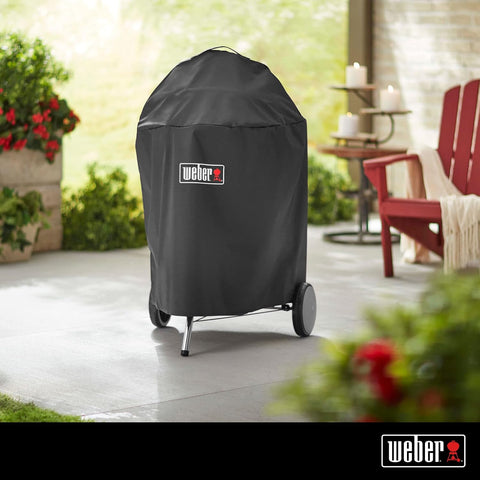 Weber® Premium 22" Charcoal Grill Cover, Black