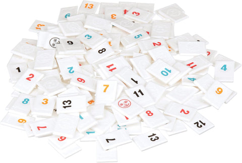 Rummikub Six Player Edition - The Classic Rummy Tile Game - More Tiles and More Players for More Fun! by Pressman , Blue