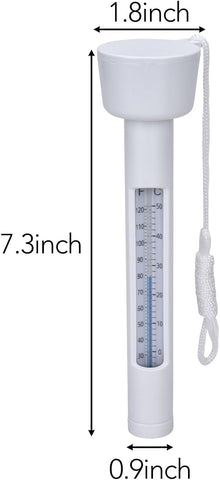 [Large Floating Pool Thermometer] eLander Pro Water Thermometers, for Outdoor & Indoor Swimming Pools, Spas, Hot Tubs, Fish Ponds