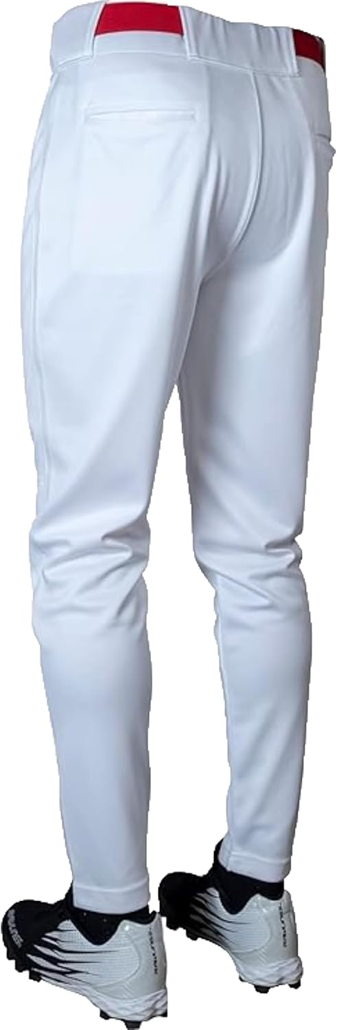 Rawlings Men's Launch Baseball Pants | Tapered Jogger Fit | Solid Colors