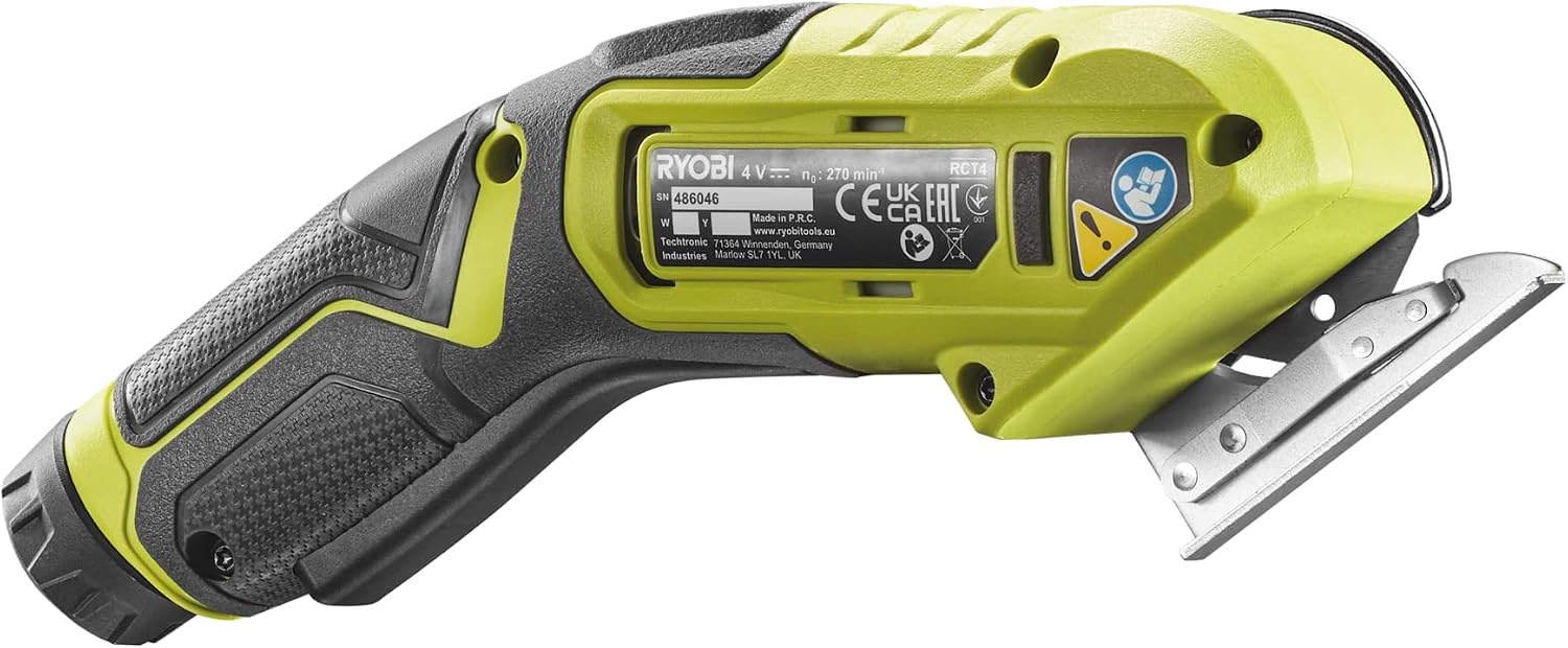 RYOBI RCT4-120G 4V Cordless Cutting Tool (1 x 2.0Ah), Hyper Green